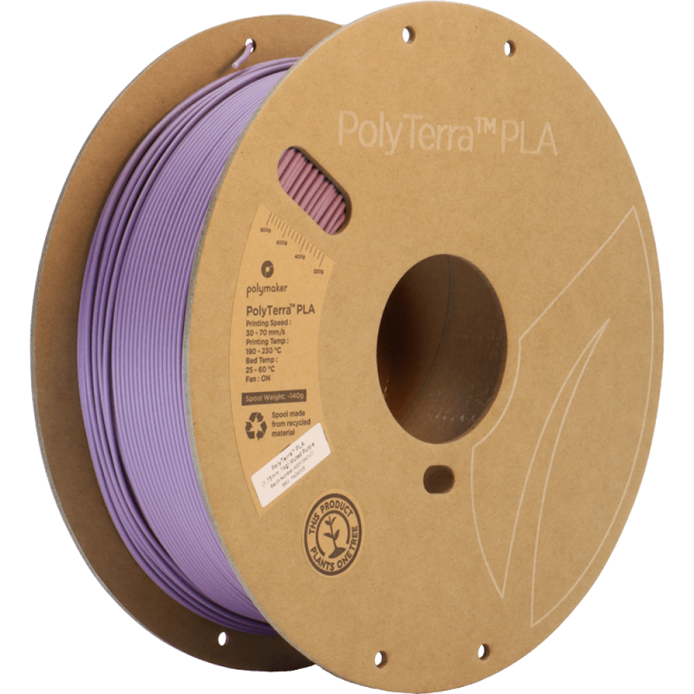 Polymaker PolyTerra PLA Muted Purple 1,75mm 1000g