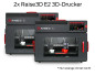 Preview: Raise3D E2 Mehrzweck-3D-Drucker mit Dual-Extruder