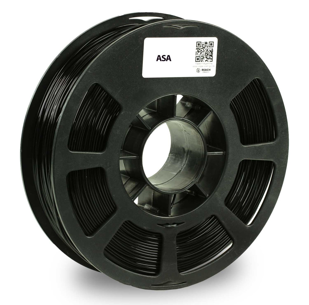 Premium ASA Schwarz Filament 900g 1,75mm