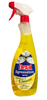 DEXAL "Brenner" Putzmittel mit Zitronenduft, Sgrassatore Spray 750ml