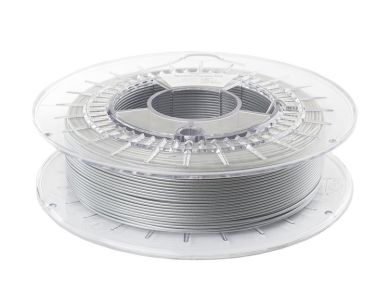 PLA GLITTER 3D DRUCK FILAMENT - 1.75 mm - 0.5 kg - SILVER METALLIC- EMERALD GREEN