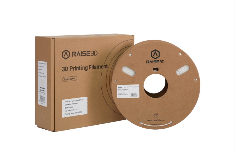 RAISE3D HYPER SPEED WHITE PLA FILAMENT - 1.75 mm - 1kg
