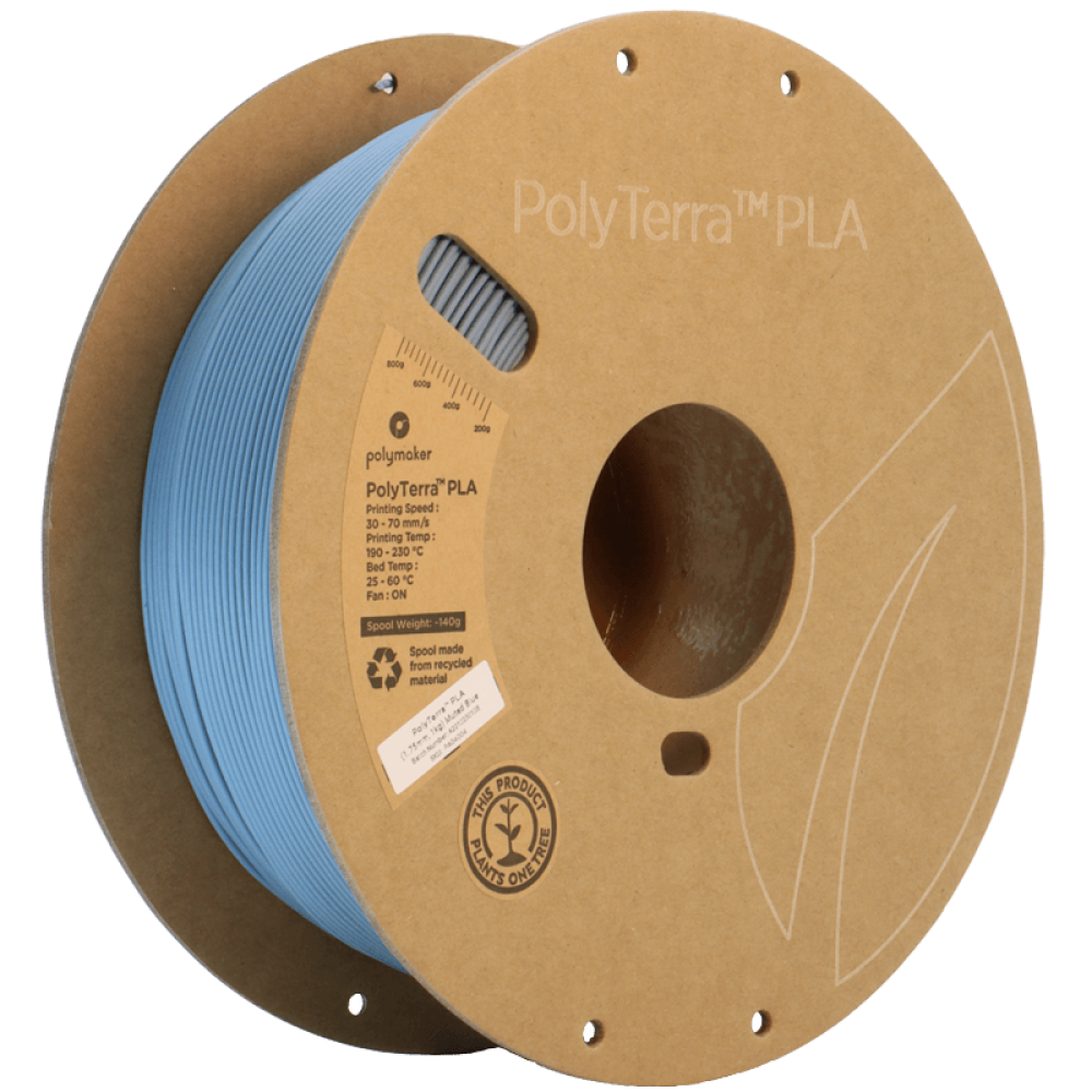 Polymaker PolyTerra PLA Muted Blue 1,75mm 1000g