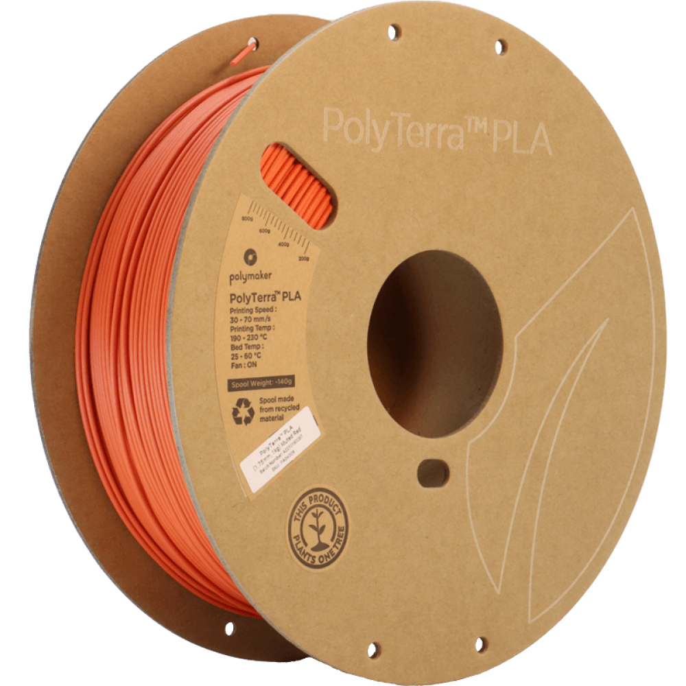 Polymaker PolyTerra PLA Muted Red 1,75mm 1000g
