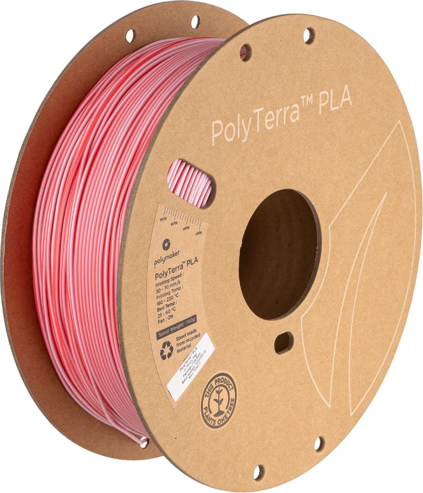 Polymaker PolyTerra PLA Dual Flamingo (Pink-Red) 1,75mm 1kg