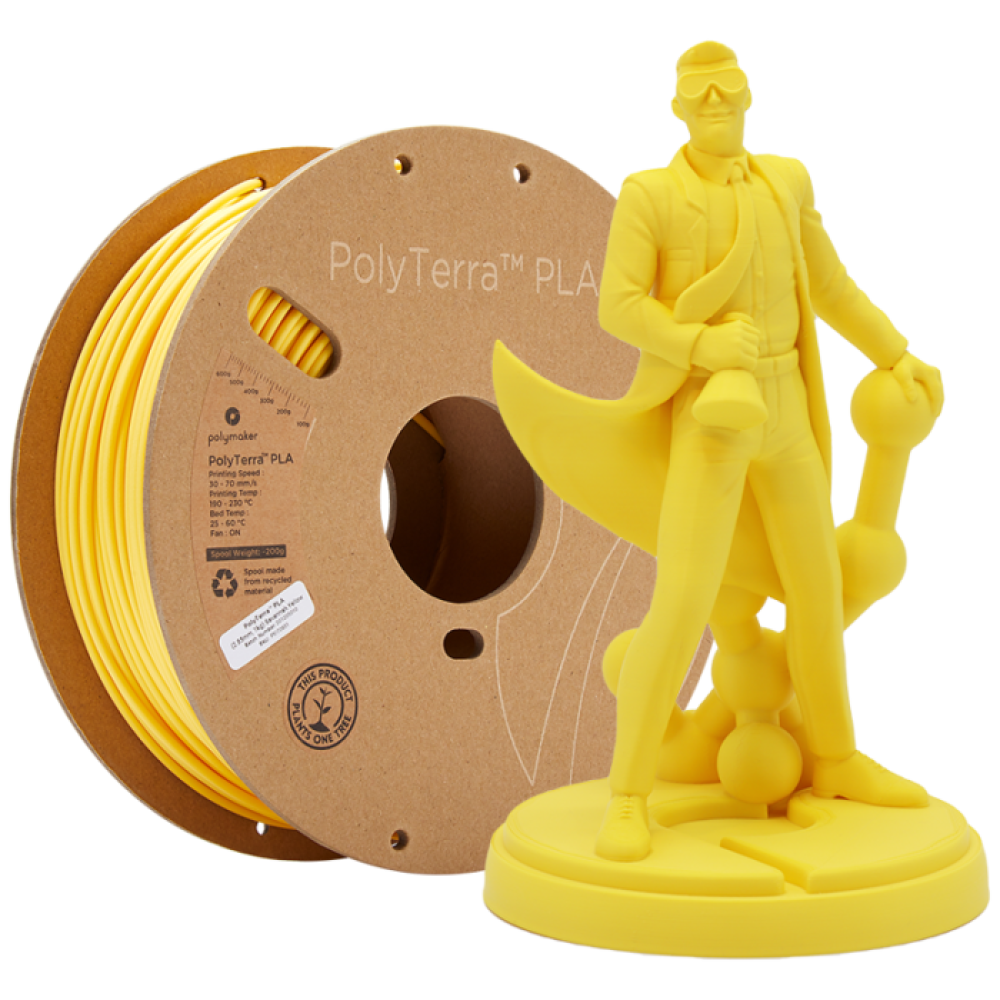 Polymaker PolyTerra PLA Savannah Yellow 1kg