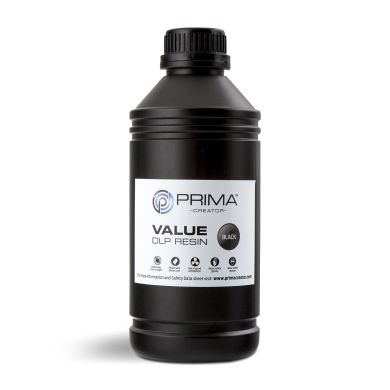 PrimaCreator Value UV / DLP Resin - 500ml - schwarz