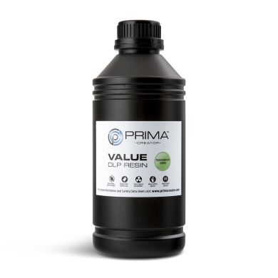 PrimaCreator Value UV / DLP Resin - 500 ml - transparent grün