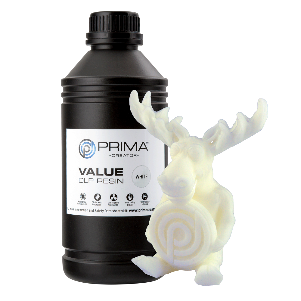 PPrimaCreator Value UV / DLP Resin - 500 ml - weiß