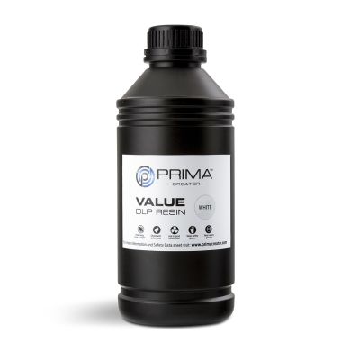 PrimaCreator Value UV / DLP Resin - 1000 ml - weiß