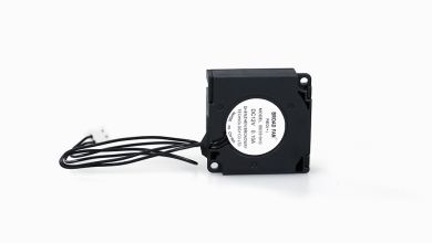 RAISE3D E2 AND E2CF LEFT EXTRUDER MODEL COOLING FAN