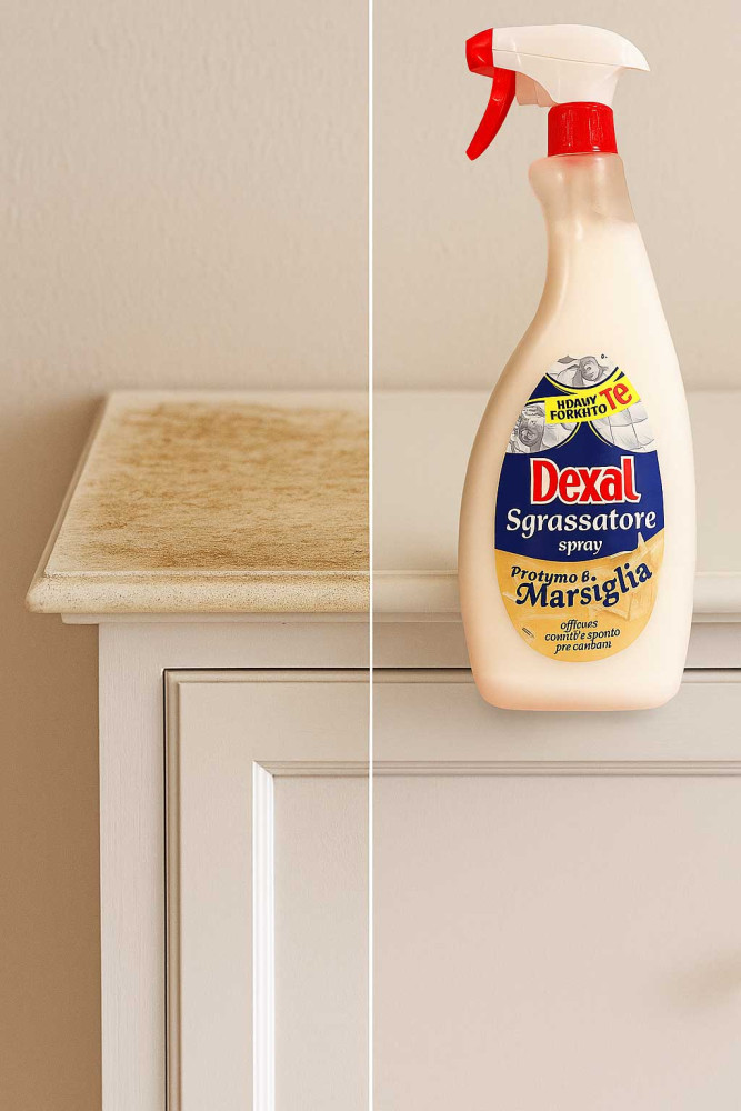 Preview: DEXAL "Brenner" Putzmittel weiss, Sgrassatore Spray 1 Liter