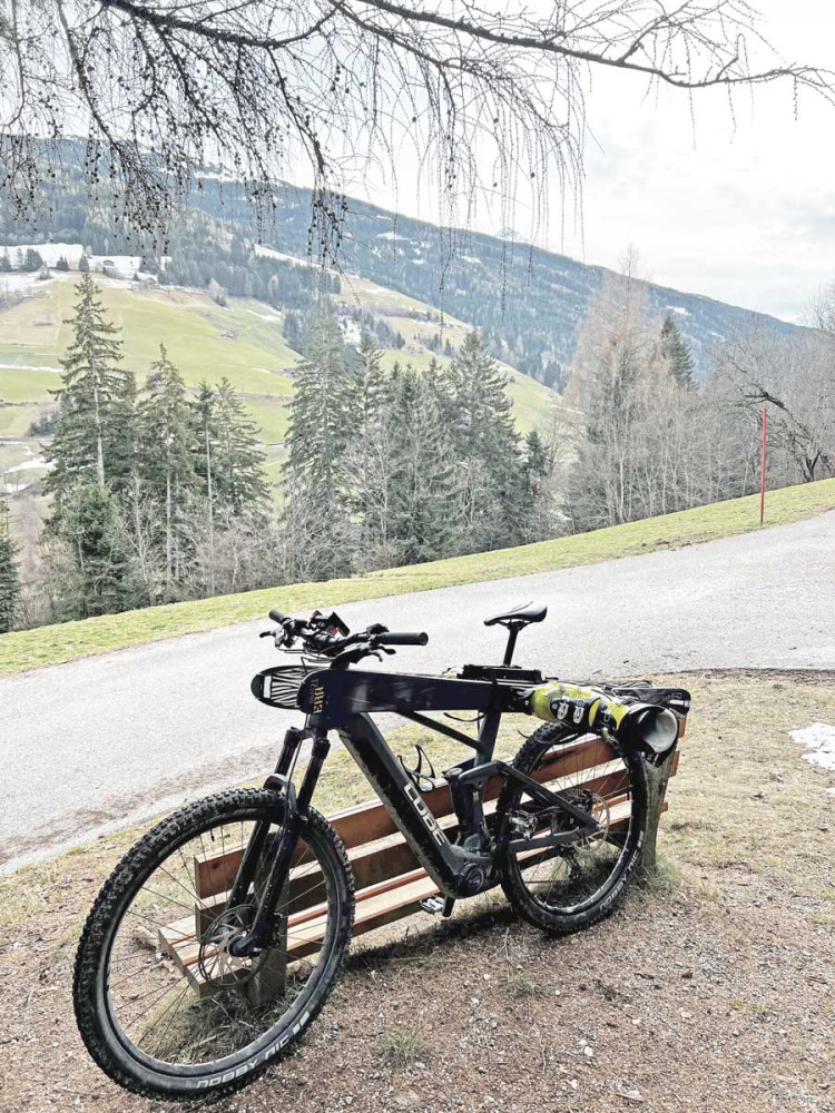 Skitour mit dem Ebike