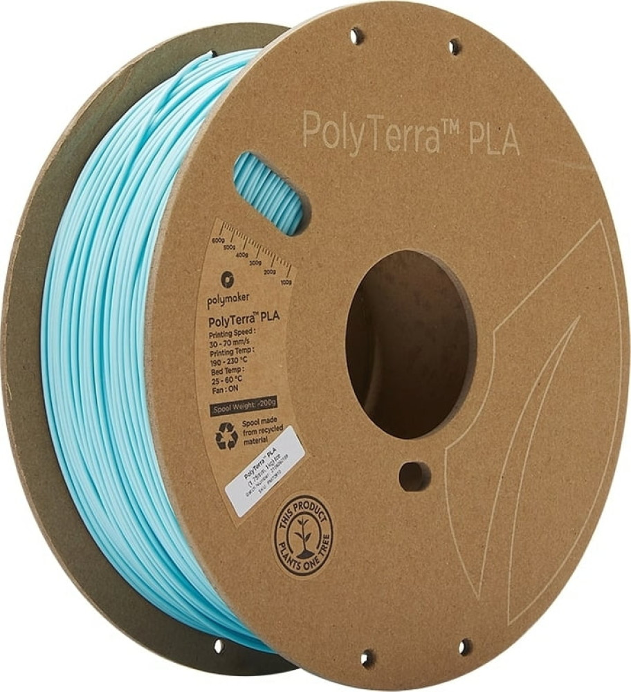 Polymaker PolyTerra PLA Ice1000g - 1,75mm