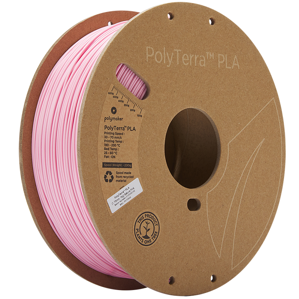 Polymaker PolyTerra PLA Sakura Pink 1000g 1,75mm