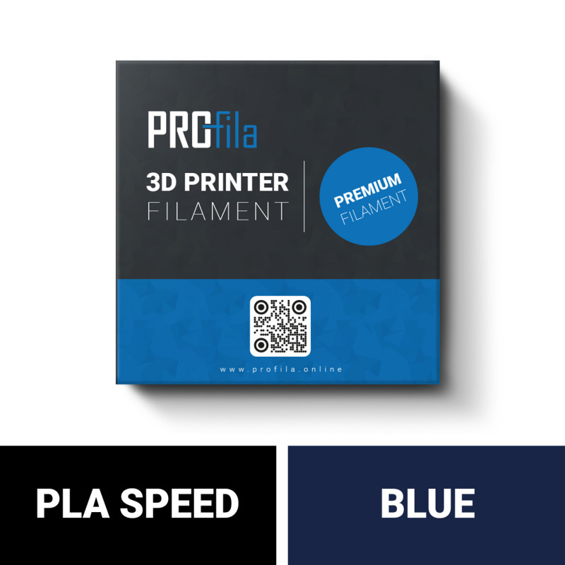 ProFila PLA Speed blau Filament 1,75mm 1,0kg