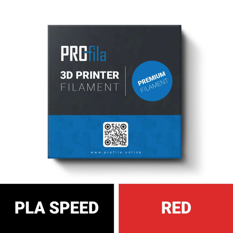 ProFila PLA Speed rot Filament 1,75mm 1,0kg