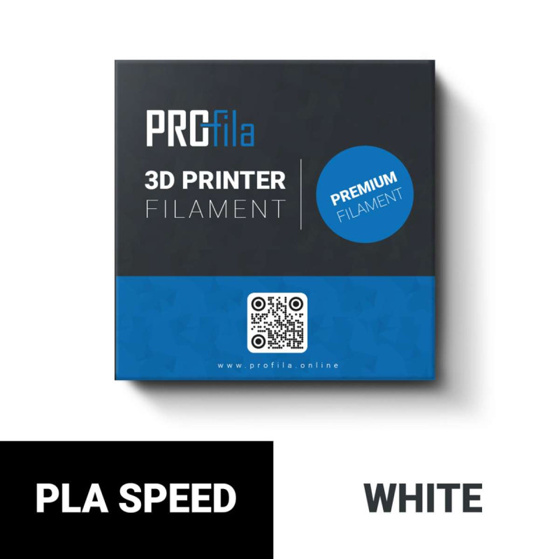 ProFila PLA Speed weiß Filament 1,75mm 1,0kg