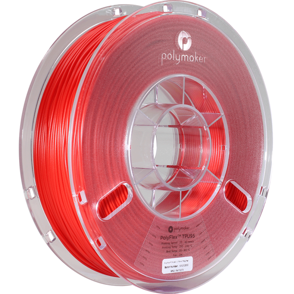 Polymaker PolyFlex TPU-95A True Red - 750g