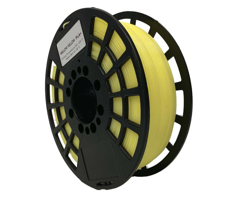 PLA+ 3D DRUCK FILAMENT - 1.75 mm - 1 kg - MELLOW YELLOW