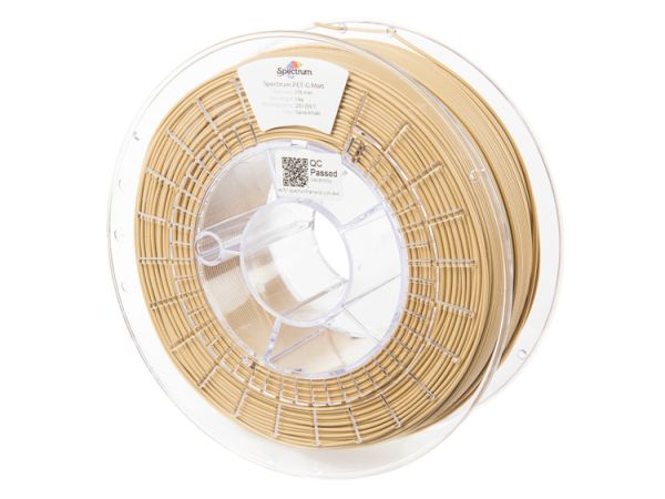 PET-G MATT 3D DRUCK FILAMENT - 1.75 mm - 1 kg - SAND KHAKI (RAL 1001)