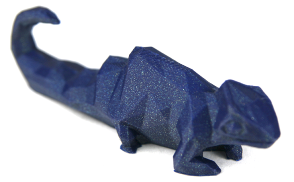 PLA GLITTER 3D DRUCK FILAMENT - 1.75 mm - 0.5 kg - STARDUST BLUE