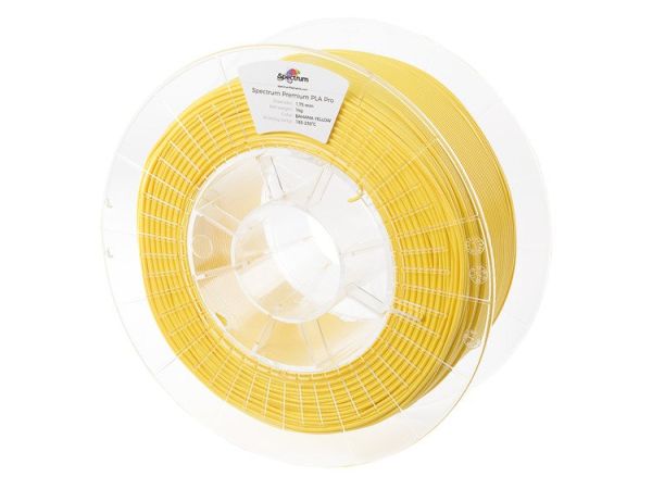 PLA MATT 3D DRUCK FILAMENT - 1.75 mm - 1 kg - BAHAMA YELLOW