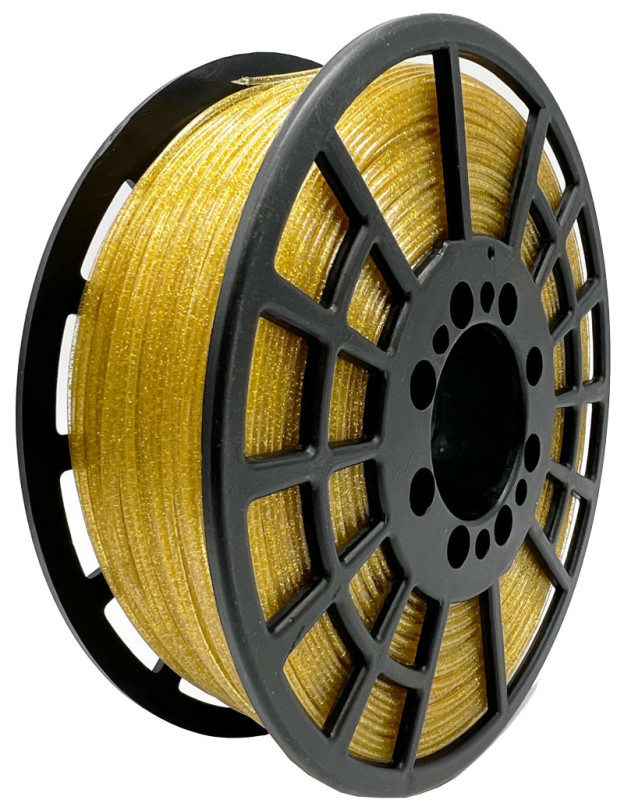 PLA+ 3D DRUCK FILAMENT GOLD GLITTER