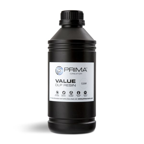 PrimaCreator Value UV / DLP Resin - 500 ml - klar