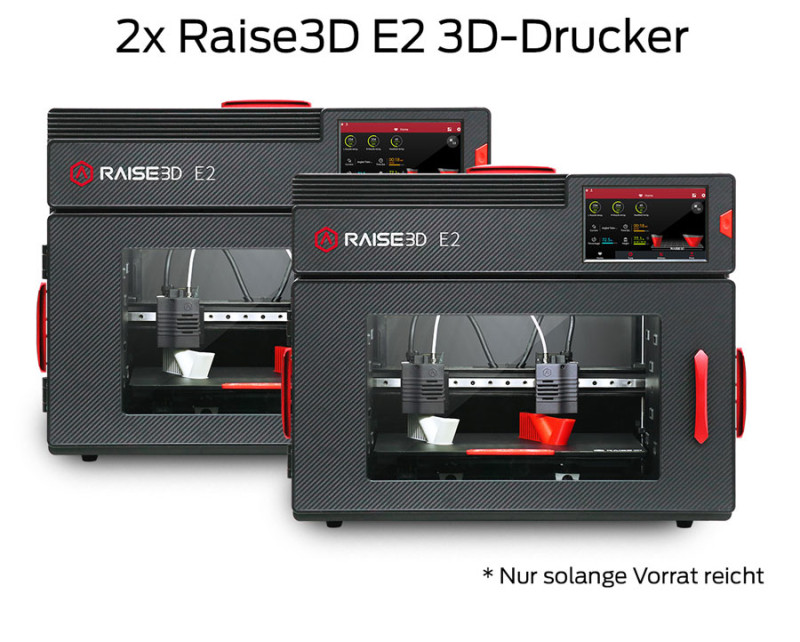 Raise3D E2 Mehrzweck-3D-Drucker mit Dual-Extruder