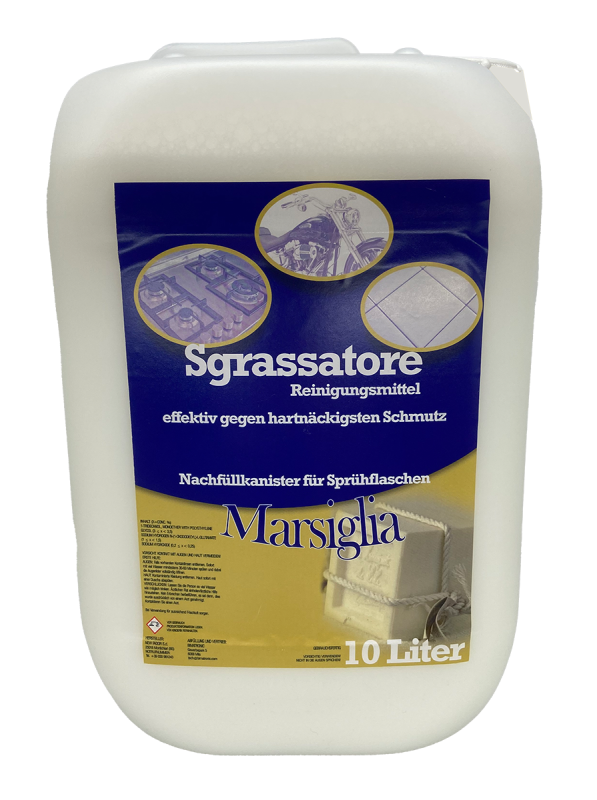 DEXAL "Brenner" Putzmittel weiss, Sgrassatore Spray 10 Liter