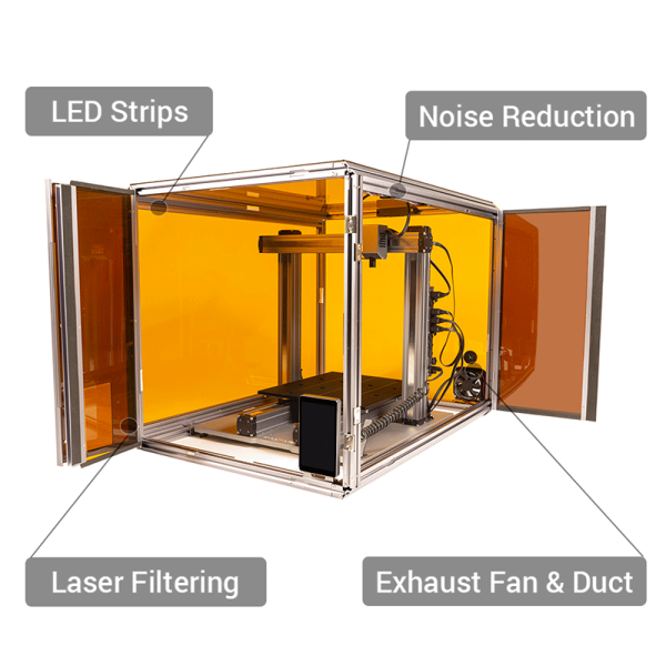 Snapmaker 2.0 3-in-1 3D Printer mit Gehäuse -A350T Upgraded version