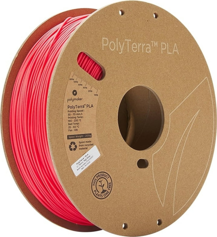 Polymaker PolyTerra PLA Rose 1000g