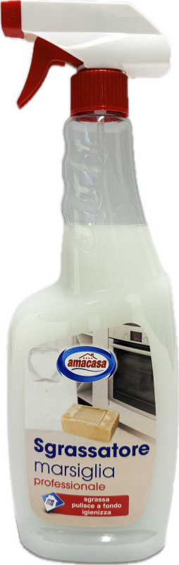 AMACASA Professionale Putzmittel weiss, Sgrassatore Marsiglia Spray