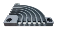 4MM/6FACH PNEUMATIK SCHLAUCHHALTERUNG 90° FÜHRUNG