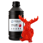 PrimaCreator Value UV / DLP Resin - 500 ml - transparent rot